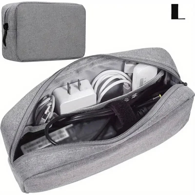 1PCS Storage Bag Cable Cord Organizer Travel Bag Small Electronics SD Card Power Bank Storage Bag