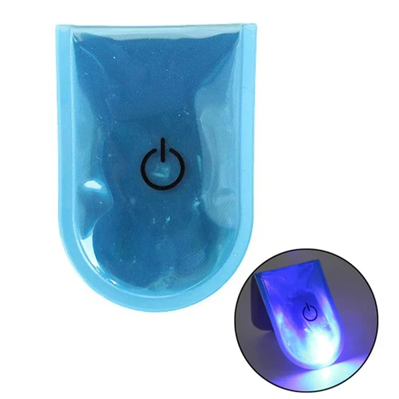 1Pc Outdoor Sports LED Safety Light Reflective Magnetic Clip On Strobe Reflector Warning Clip Night Running Shoes Collar Lamp
