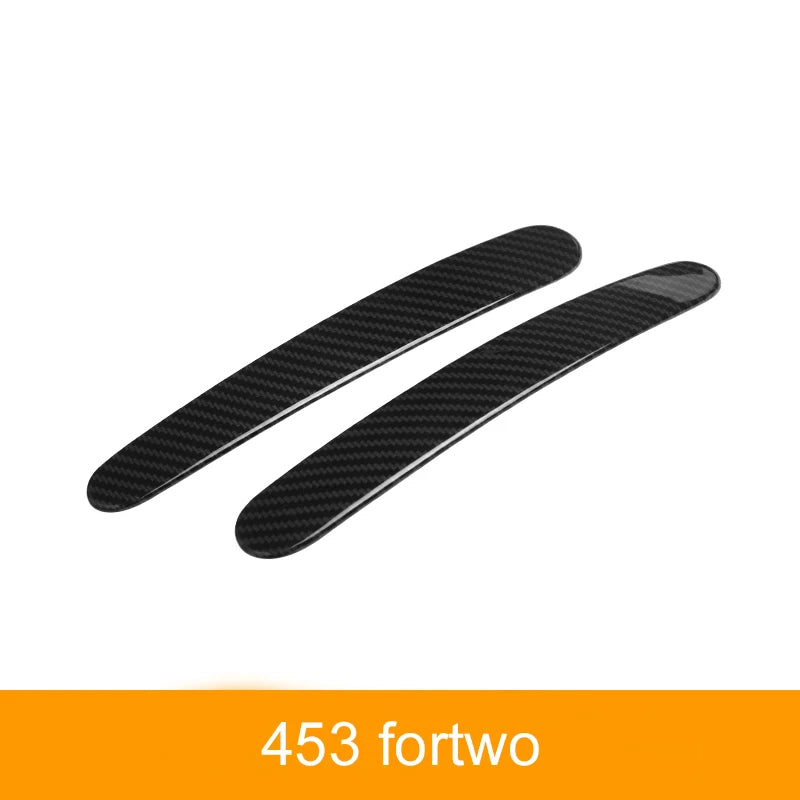 Door Handle Decoration Trim Door Bowl Cover Stickers for Smart fortwo 453 2020 2019 2018 Door Guard Prevention Car Accessories