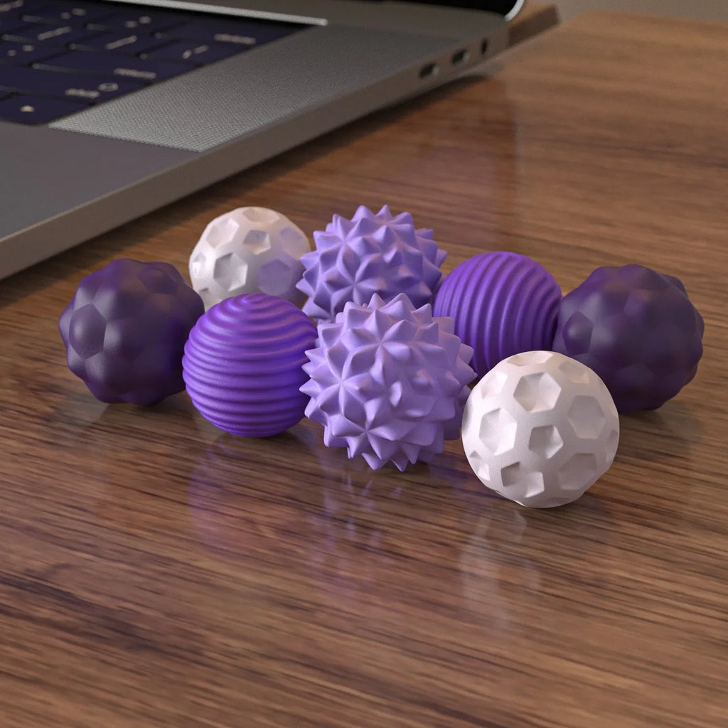 Silicone Magnetic Sensory Balls Fidget Toy Worry Balls Autism Calming Fidgeting Toy Kid Adults Anxiety Relief Stress Sensory Toy