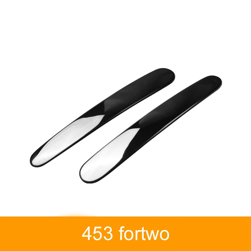 Door Handle Decoration Trim Door Bowl Cover Stickers for Smart fortwo 453 2020 2019 2018 Door Guard Prevention Car Accessories