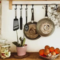 Black Strong Magnetic Hooks for Fridge Multi-Purpose Wall Magnet Hook Keys Coat Hanging Hanger Kitchen Bathroom Organizer