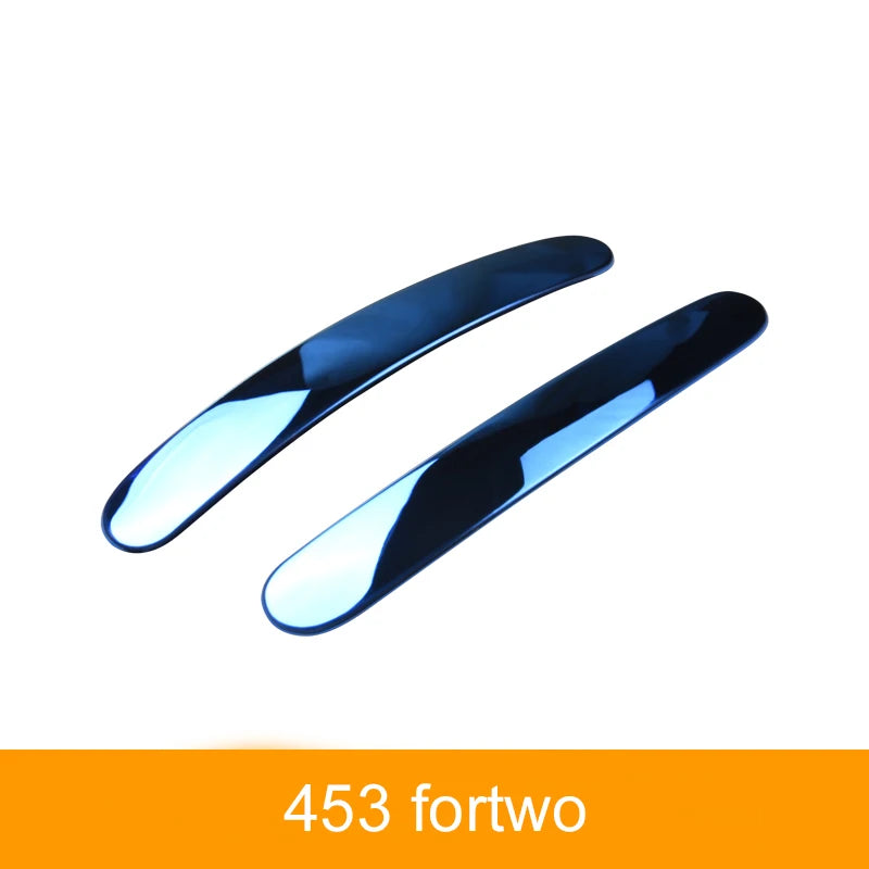 Door Handle Decoration Trim Door Bowl Cover Stickers for Smart fortwo 453 2020 2019 2018 Door Guard Prevention Car Accessories