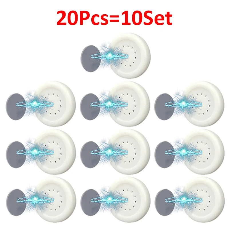 2-20pcs Magnetic Hooks Strong Magnet Wall Mount Holder Anti-Lost Storage Hook for Remote Control Fridge Stickers Home Organizer