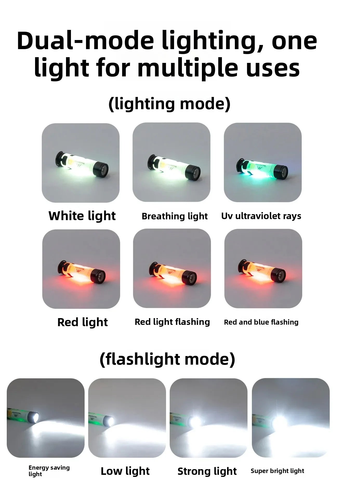 MOUNTAINHIKER Pocket Mini Flashlight Long Life Cap Clip Key Clip Light Rechargeable Magnetic Hook LED 5050 Small Lighting