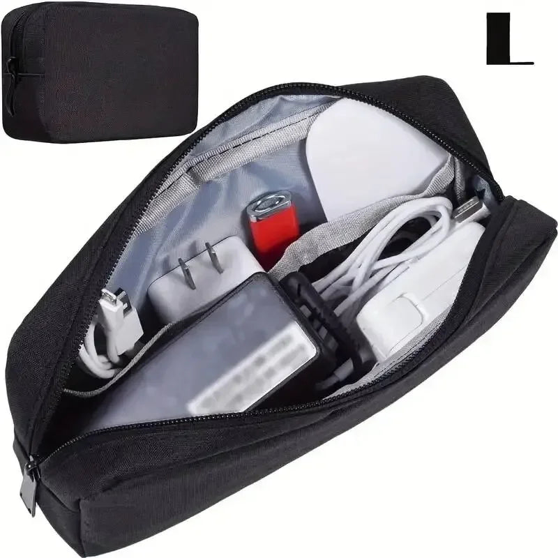1PCS Storage Bag Cable Cord Organizer Travel Bag Small Electronics SD Card Power Bank Storage Bag
