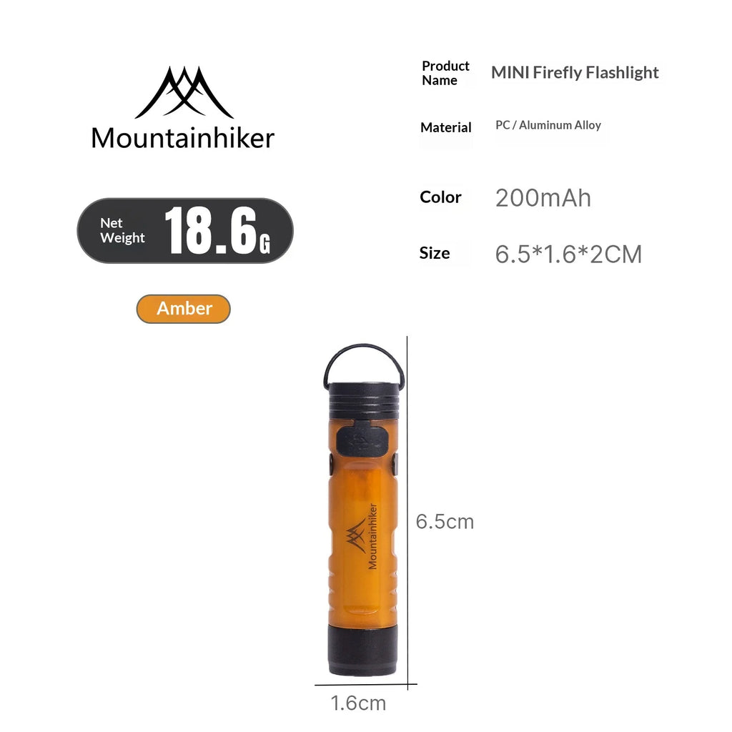 MOUNTAINHIKER Pocket Mini Flashlight Long Life Cap Clip Key Clip Light Rechargeable Magnetic Hook LED 5050 Small Lighting