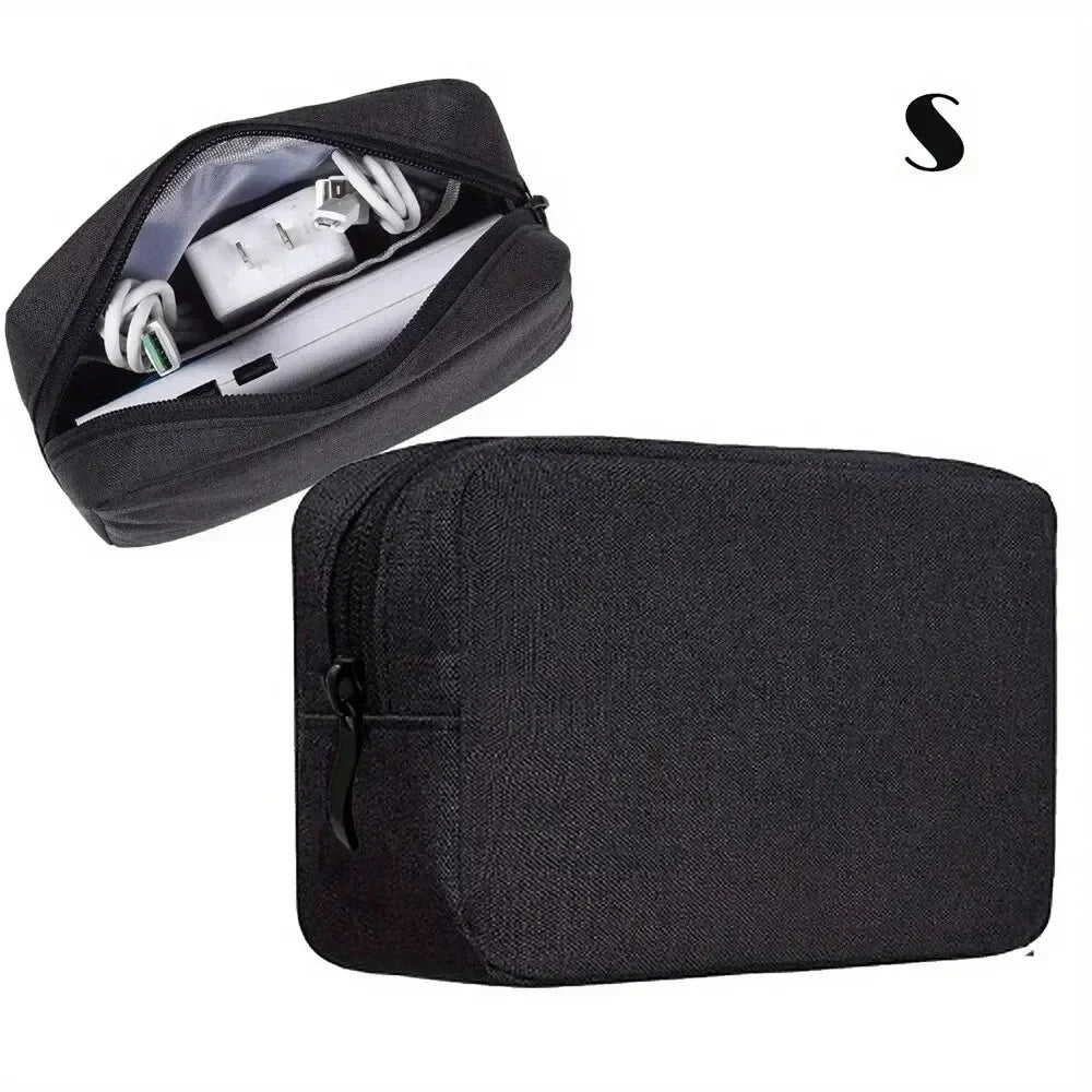 1PCS Storage Bag Cable Cord Organizer Travel Bag Small Electronics SD Card Power Bank Storage Bag