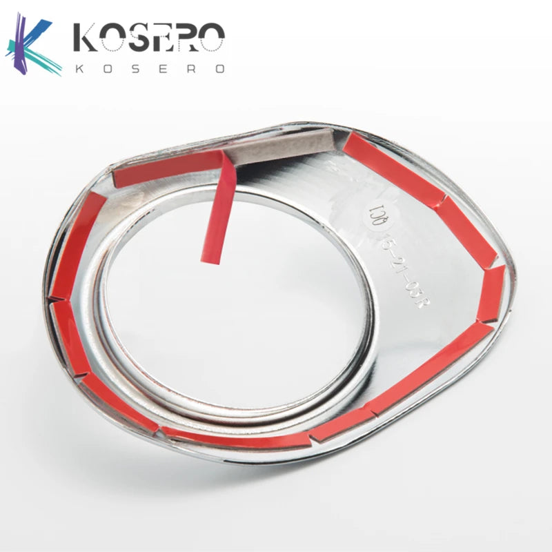 1pair Front Grille Front Fog Lamp Decorative Cover For Mercedes Smart Fortwo 453 ,Car Exterior parts Refit Accessories