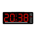 Minimalist  Clock Home Decor Smart Mute LED Electronic Wall Clock Modern Desk Clock For Room Night Alarm