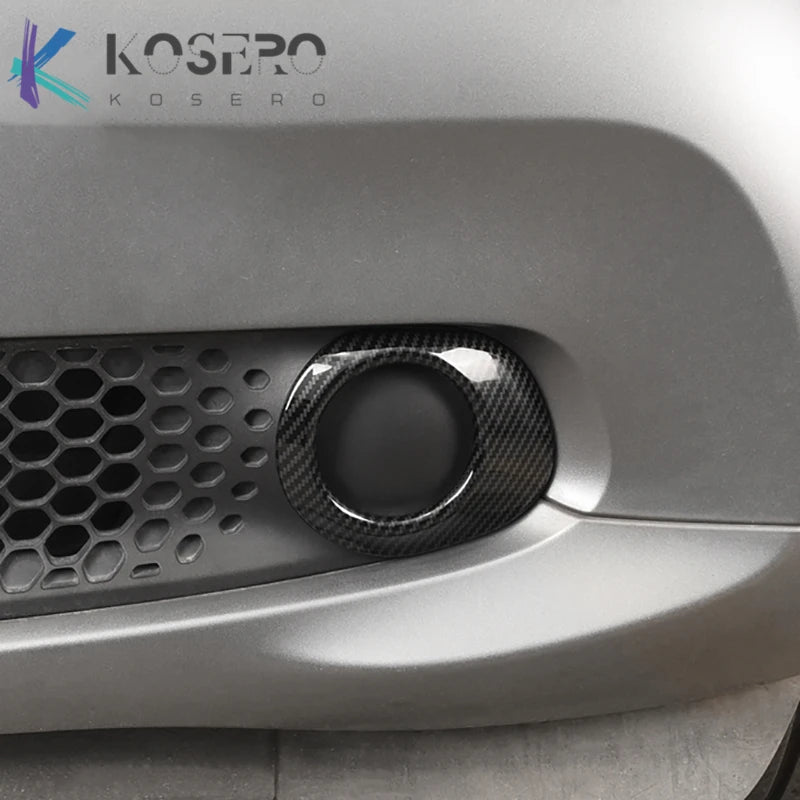 1pair Front Grille Front Fog Lamp Decorative Cover For Mercedes Smart Fortwo 453 ,Car Exterior parts Refit Accessories