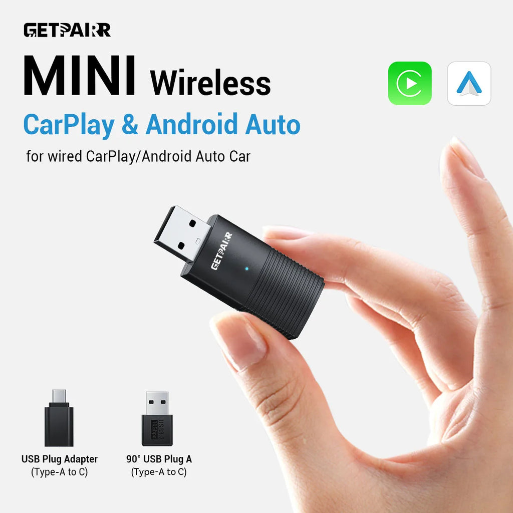 Mini Wireless Android Auto CarPlay Adapter Smart Systems of The Wired Car Accessories For iPhone Google Samsung Android 11.0