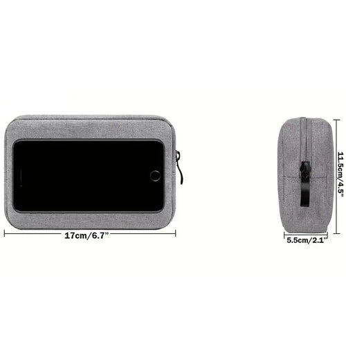 1PCS Storage Bag Cable Cord Organizer Travel Bag Small Electronics SD Card Power Bank Storage Bag
