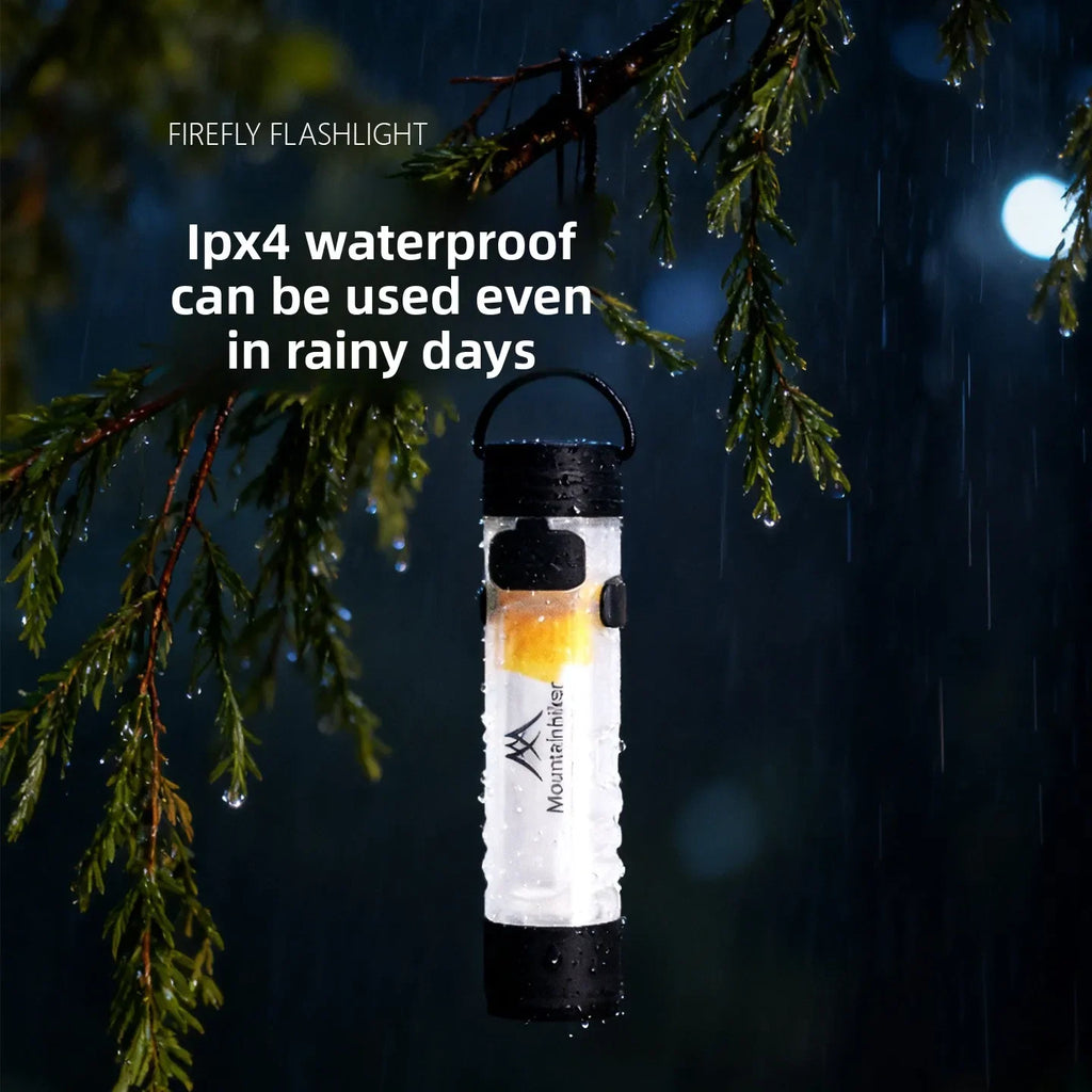 MOUNTAINHIKER Pocket Mini Flashlight Long Life Cap Clip Key Clip Light Rechargeable Magnetic Hook LED 5050 Small Lighting
