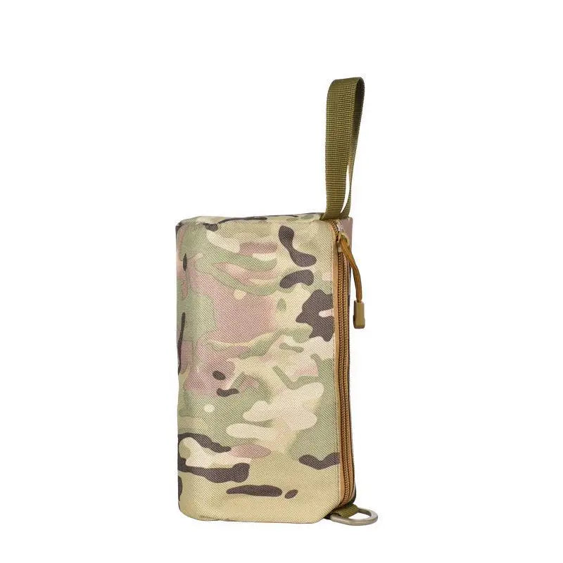 N4 Compact Camouflage One Hand Grab Bag for Outdoor Travel EDC Wallet Organizer Small Handheld Pack for Fitness and Misc Gear