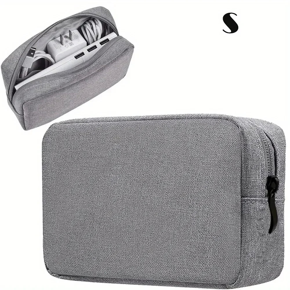 1PCS Storage Bag Cable Cord Organizer Travel Bag Small Electronics SD Card Power Bank Storage Bag