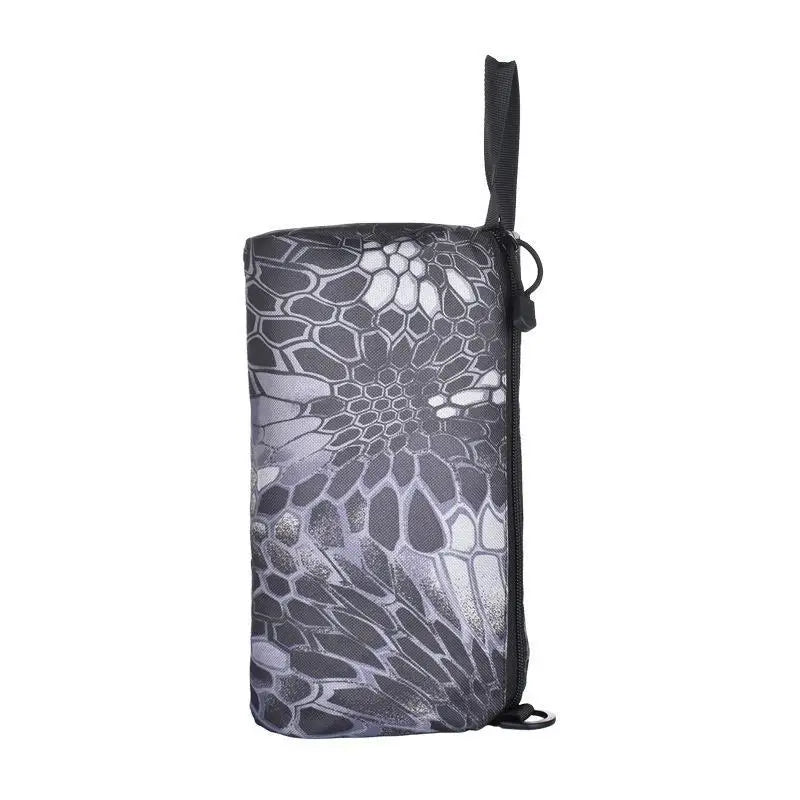 N4 Compact Camouflage One Hand Grab Bag for Outdoor Travel EDC Wallet Organizer Small Handheld Pack for Fitness and Misc Gear