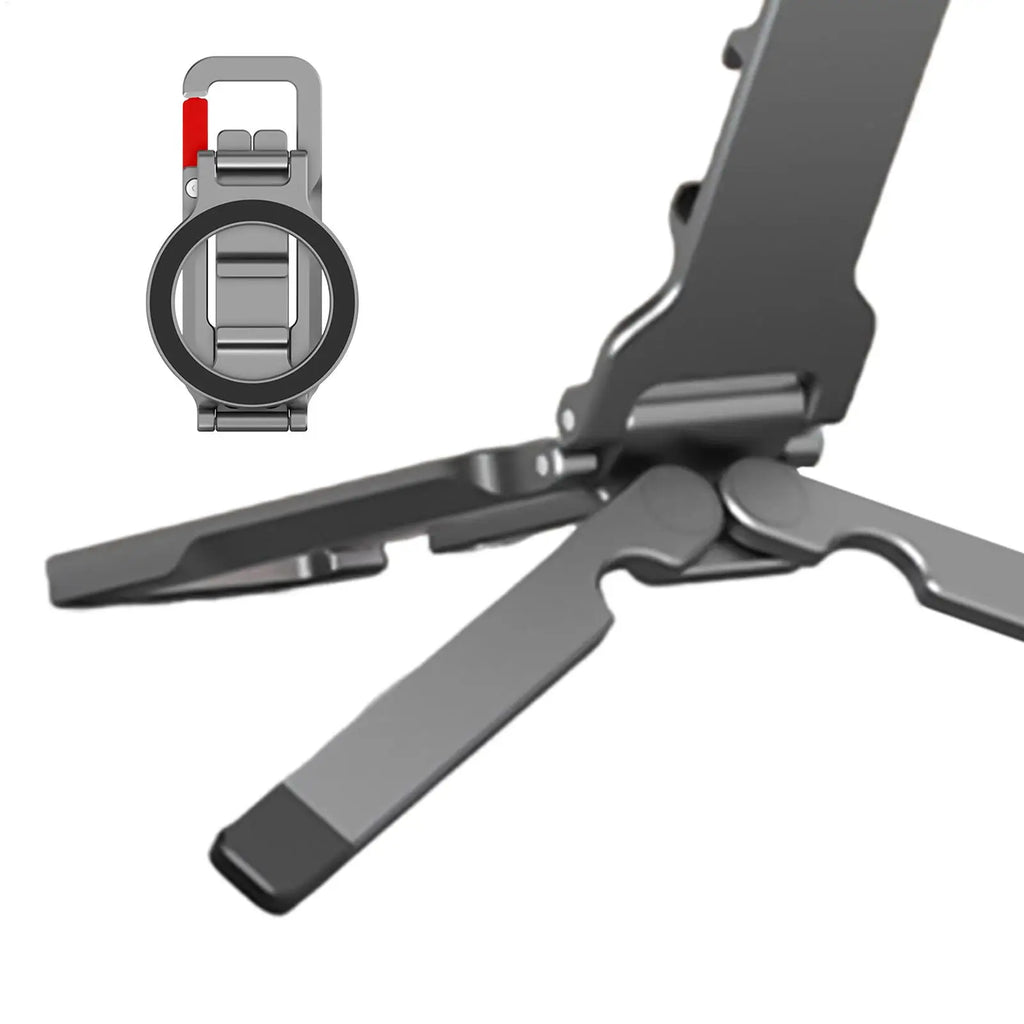 Tripod For Phone Foldable Magnetic Mount Phone Stand For Selfie Video Recording Content Creation Filming Gym Travel Vlog