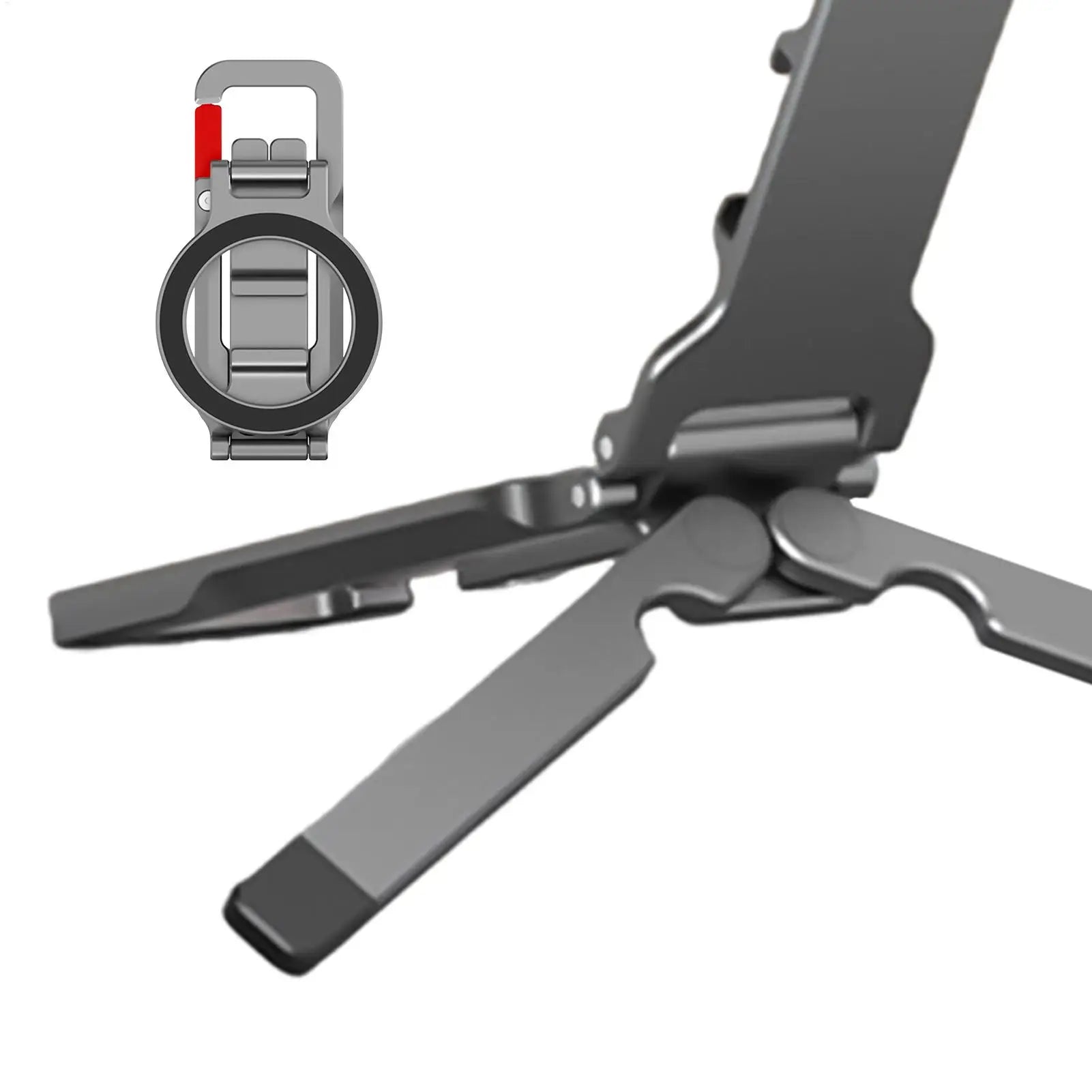 Tripod For Phone Foldable Magnetic Mount Phone Stand For Selfie Video Recording Content Creation Filming Gym Travel Vlog
